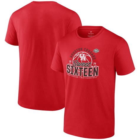 Men S Fanatics Red Houston Cougars 2024 NCAA Men S Basketball