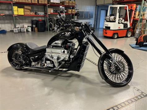 2024 2 Wheel Chopper Black V8 Choppers