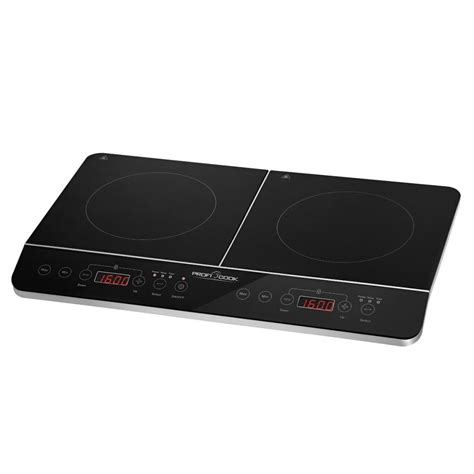 Plaque de cuisson à induction double PC DKI 1067 3500 W Noir ProfiCook