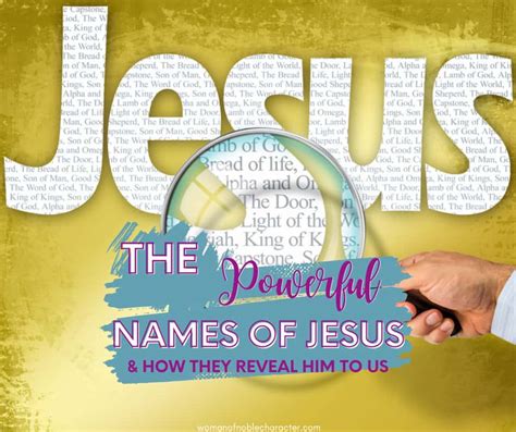 Unveiling The Profound Power Of The Names Of Jesus