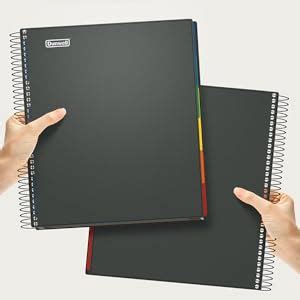 Amazon Dunwell 5 Subject Notebook College Ruled 8 5 X 11 200