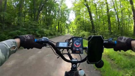 Chippewa Trail Ebike Ride Mongoose Dolomite Bbshd G Youtube