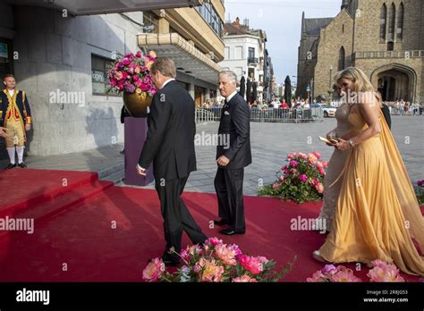 Br Ssel Belgien Juni Holl Ndischer K Nig Willem Alexander