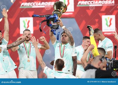 Football Coppa Italia 2023 Freccia Rossa Match Acf Fiorentina Vs Fc