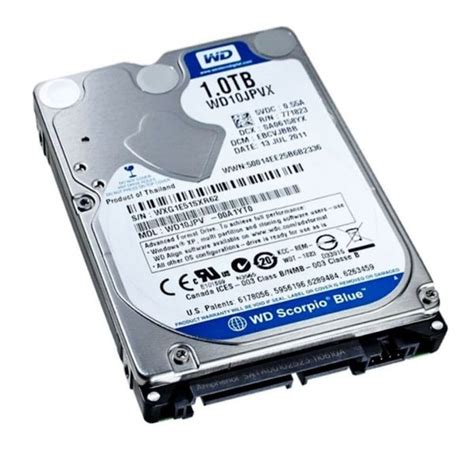 Jual Wd Blue Hardisk Internal Laptop Sata Inch Tb Rpm Di