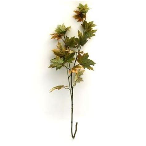 Artificial Maple Leaf Branch Wholesale Silk Flowers Florist Supplies UK