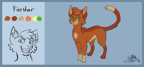 Warrior Cats Designs A Look At Firestar By Redblaze Blogclan