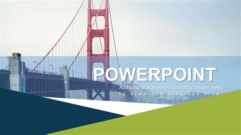 Ppt Of San Francisco Bridge Presentation Pptx Wps Free Templates