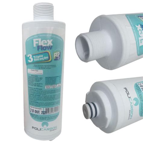 Filtro Refil Purificador Gua Libell Acqua Flex Press Un No Shoptime