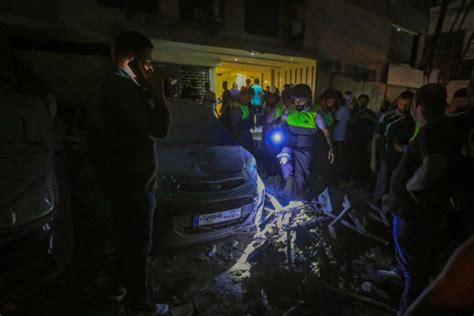 Idf Confirms Striking Beirut Targeting Hezbollah Commander Behind