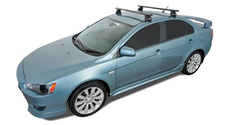 Rhino Rack JA2172 Vortex 2500 Black 2 Bar Roof Rack For MITSUBISHI