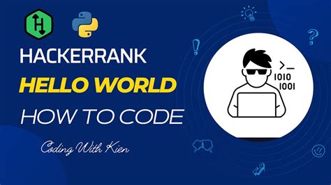 Say Hello World With Python Hackerrank Challenge Problem