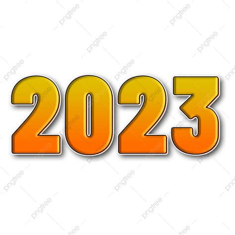 2023 Gradient Text Golden Effect 2023 Gradient Text 2023 Golden