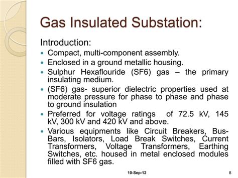 Gas insulated substation | PPT