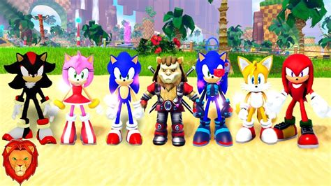 Como Transformarse En Todos Los Personajes De Sonic Speed Simulator En Roblox Sonic 2 Leon