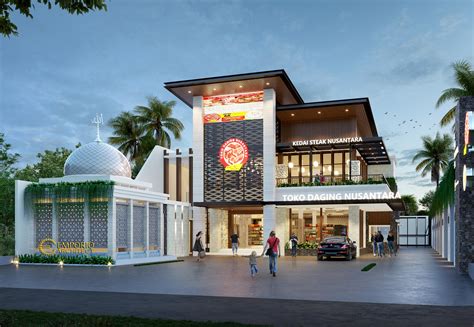 Desain Cafe Tampak Depan Model Rumah