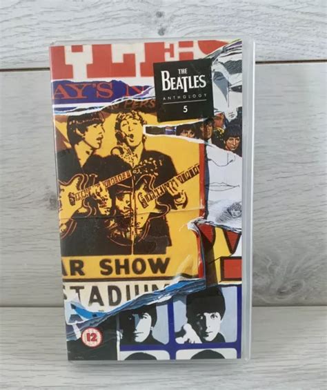 THE BEATLES ANTHOLOGY 5 SEALED VHS Cassette Tape EMI 1996 Vintage