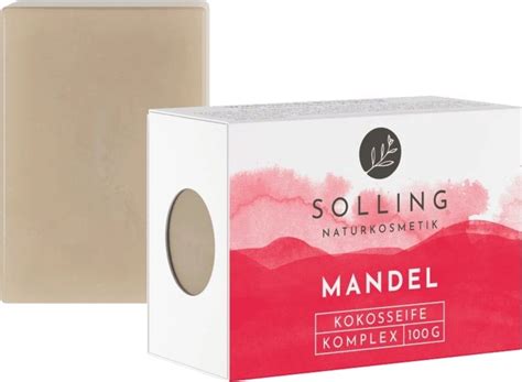 Mandel Kokosseife 100 G Ölmühle Solling Vitalabo