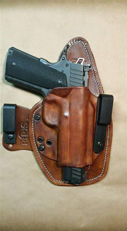 Adaptive Velcro Holster Leather Wrapped Rps Tactical Tactical