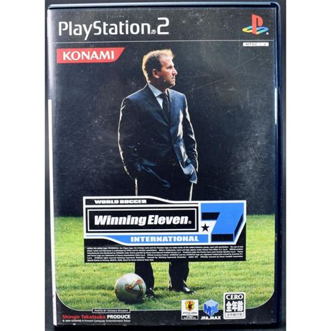 Ps2 ワールドサッカー ウイニングイレブン 7 インターナショナル ケース・説明書付 プレステ2 ソフト 中古 Byps2s0028