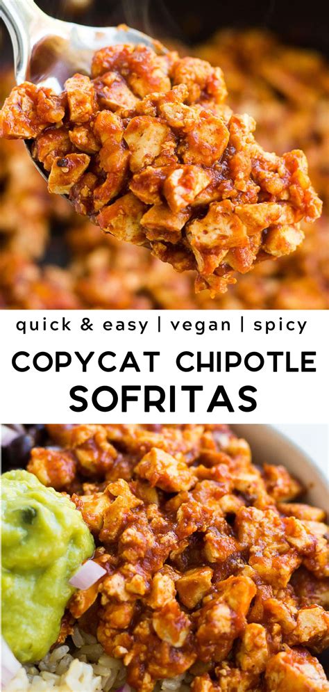 Easy Chipotle Sofritas Recipe Nora Cooks