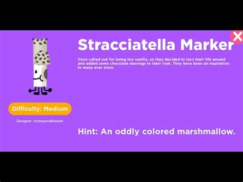 How To Get Stracciatella Marker Find The Markers Youtube