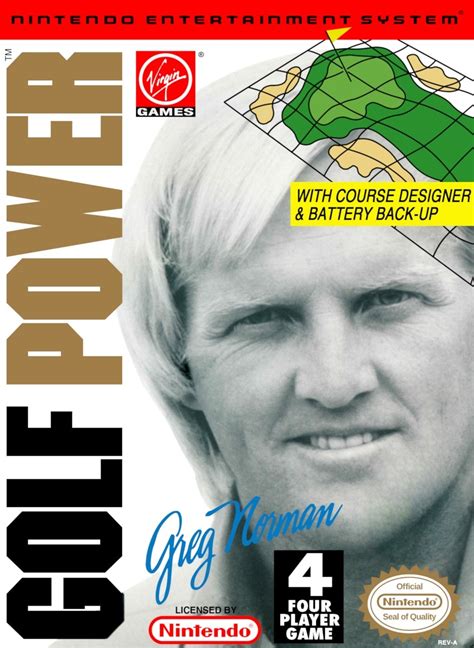 Greg Norman S Golf Power Para NES 1992