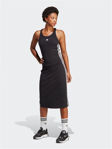 Adidas Sukienka Codzienna Adicolor Classics 3 Stripes Long Tank Dress