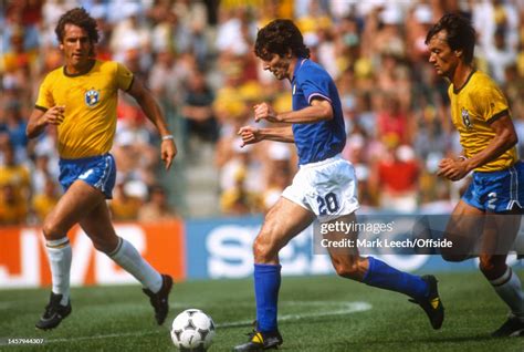 05 July 1982 Barcelona Fifa World Cup Italy V Brazil Paolo