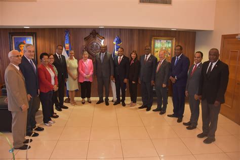 Rector Uasd Recibe Visita De Su Hom Loga De La Universidad De Puerto