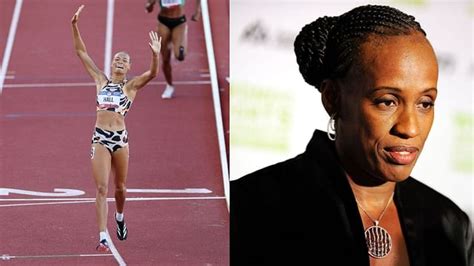 WATCH: Anna Hall, her family, and Jackie Joyner-Kersee emotional as ...