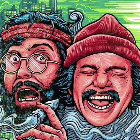 Cheech And Chong Drawings