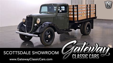 1936 Ford Bed Stake Pick Up Truck For Sale Gateway Classic Cars Of