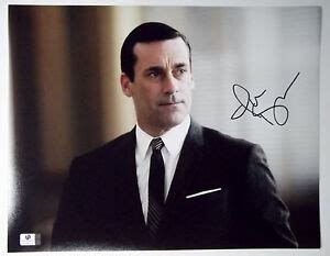 JON HAMM Signed 11x14 Photo Suave Actor 30 Rock Stolen Million Dollar ...