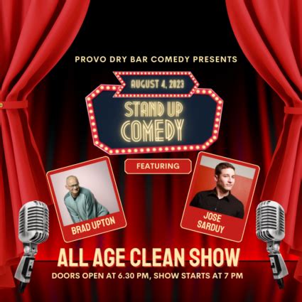 Dry Bar Clean Comedy Show – Four Rivers Cultural Center