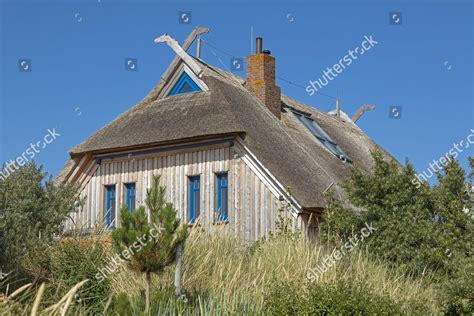 Thatched Roof House Graswarder Peninsula Heiligenhafen Editorial Stock