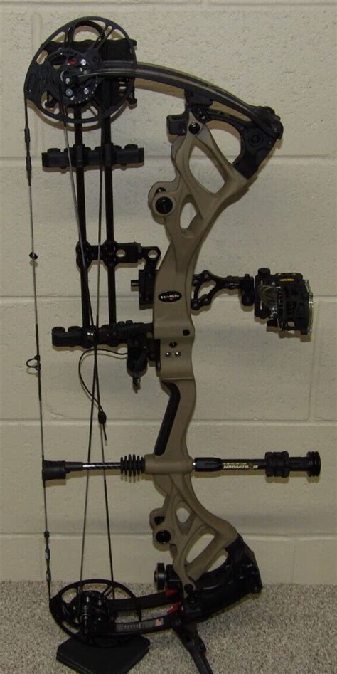 Custom Loaded LEFT Hand Bowtech Carbon One Bow Package 25 5 To 30 5