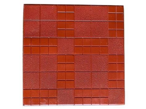 16mm Red Chequered Tile At 7 Piece In Lucknow ID 26664902788