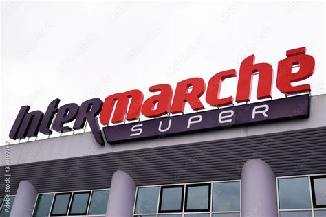 Intermarche super brand super intermarché logo sign store retail group ...