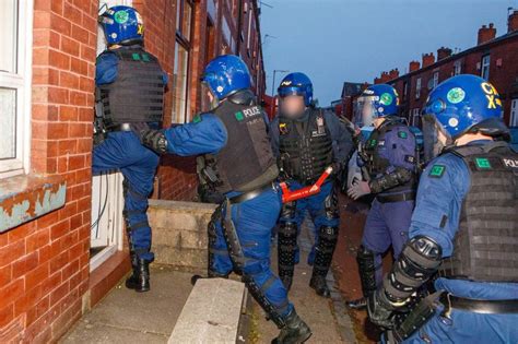 Four Arrested As Police Smash Into Homes In Dawn Drugs Raids