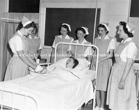 American Red Cross Volunteer Nurse S Aide Corps The Back Of The Photo