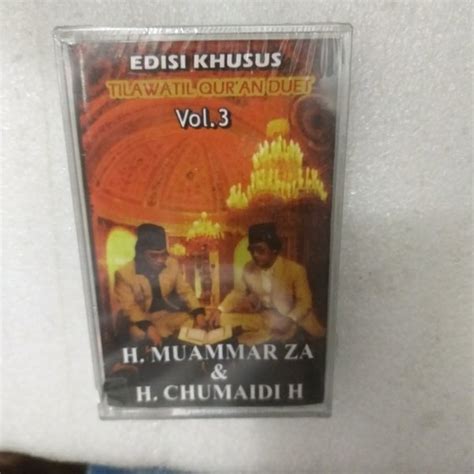 Jual KASET TILAWATIL QURAN DUET VOL 3 H MUAMMAR ZA H CHUMAIDI H Di