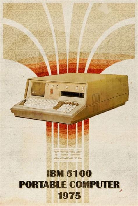 Ibm 5100 Portable Computer 1975 Just Took 40 More Years To Be Able To