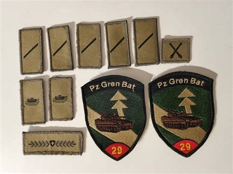 2x Badge Pz Gren BAT 29 Div Abzeichen Kaufen Auf Ricardo