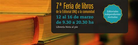 Feria De Libros De La Editorial Unq A La Comunidad