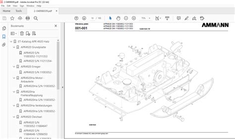 Ammann Apr Hatz Spare Parts Catalogue Manual Sn Pdf