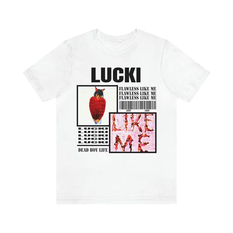 Lucki Lucki T Shirt Lucki Rapper Shirt Deadboylife Shirt Flawless