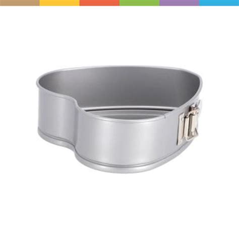 Patisse Silver Top Heart Springform Pan Cm Backform Silber Nel