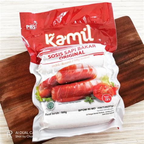 Jual Kamil Sosis Sapi Bakar Original 500gr Shopee Indonesia