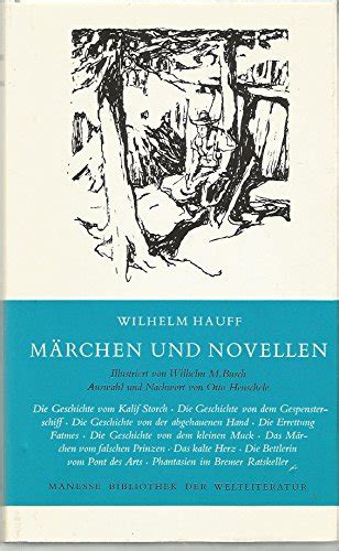 Maerchen Und Novellen Von Hauff Zvab